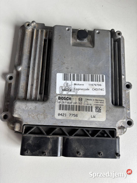 Deutz TCD moduł sterownik ECU 0281020205 wielkopolskie Jastrzębniki