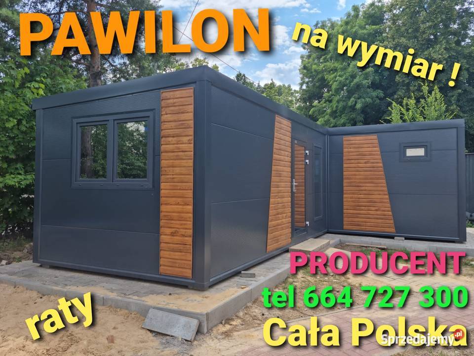 Pawilon Stróżówka Kontener Kraj NA WYMIAR SZYBKI mazowieckie Warszawa