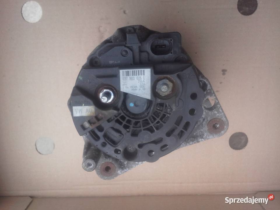 Seat Arosa 10 MPI alternator 037903025L Rok produkcji 2001 Części samochodowe Dębno