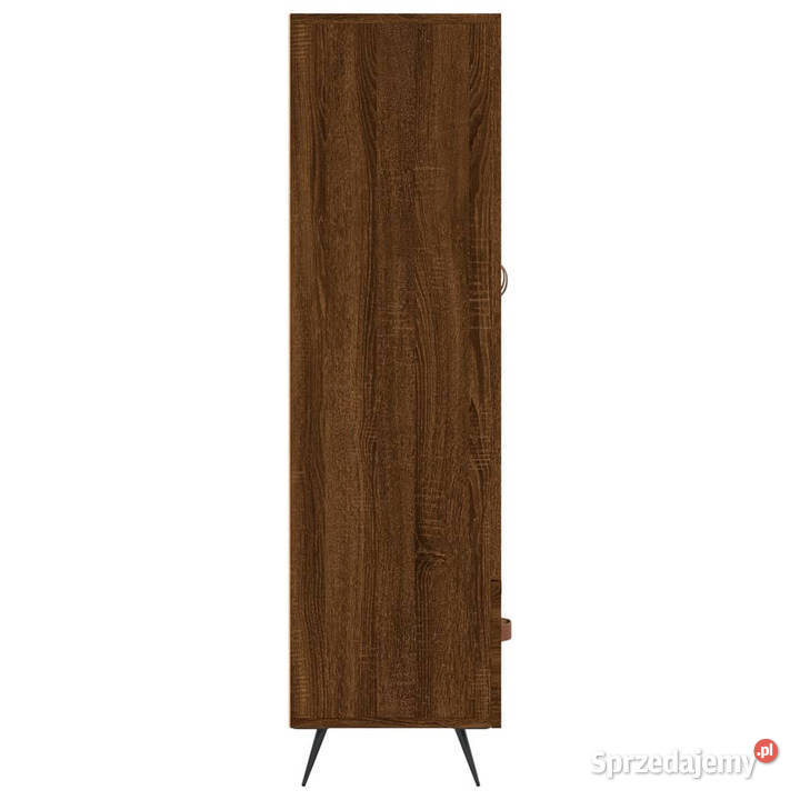 Wysoka szafka brązowy dąb 695x31x115 WM828211 Pozostałe Warszawa