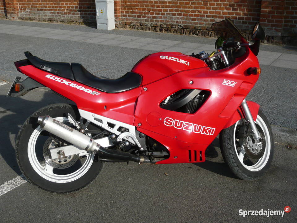 Suzuki GSX 600 f stan zarejestrowany Błędów sprzedam