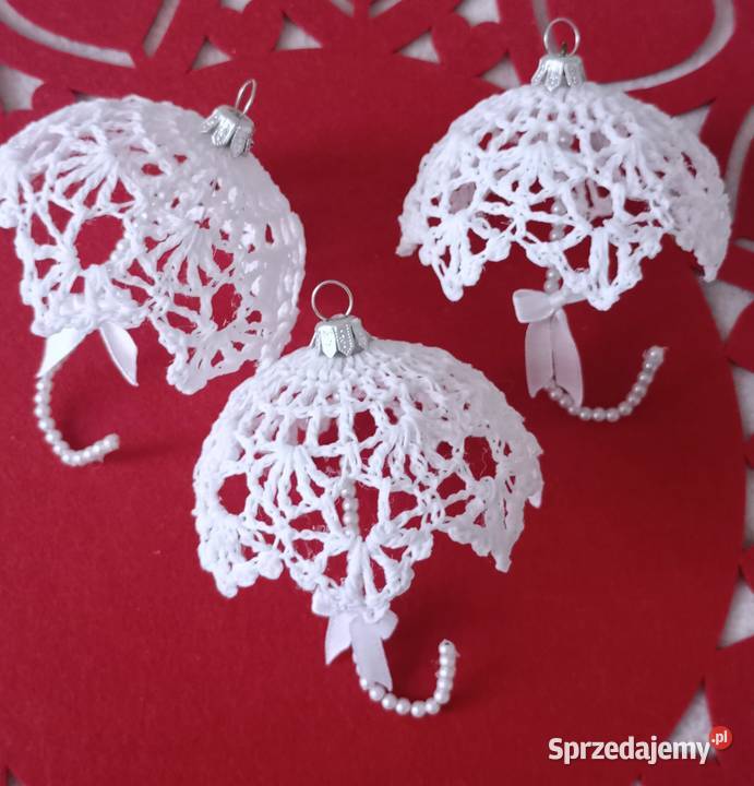 Parasolki ronione na szydełku Gliwice