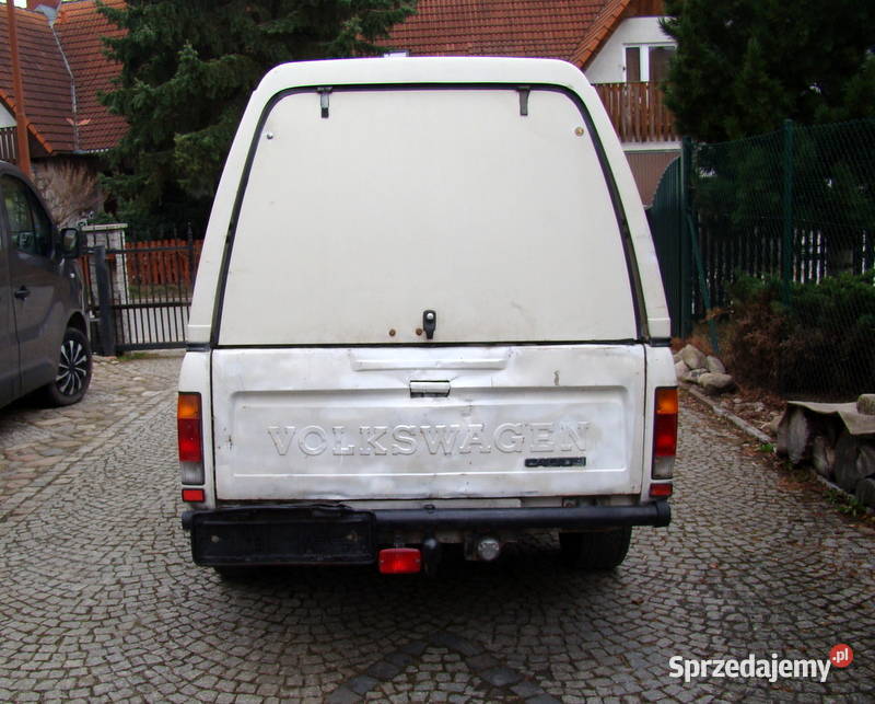 VW CADDY 16 TD super baza do odbudowy Rok produkcji 1992 dolnośląskie