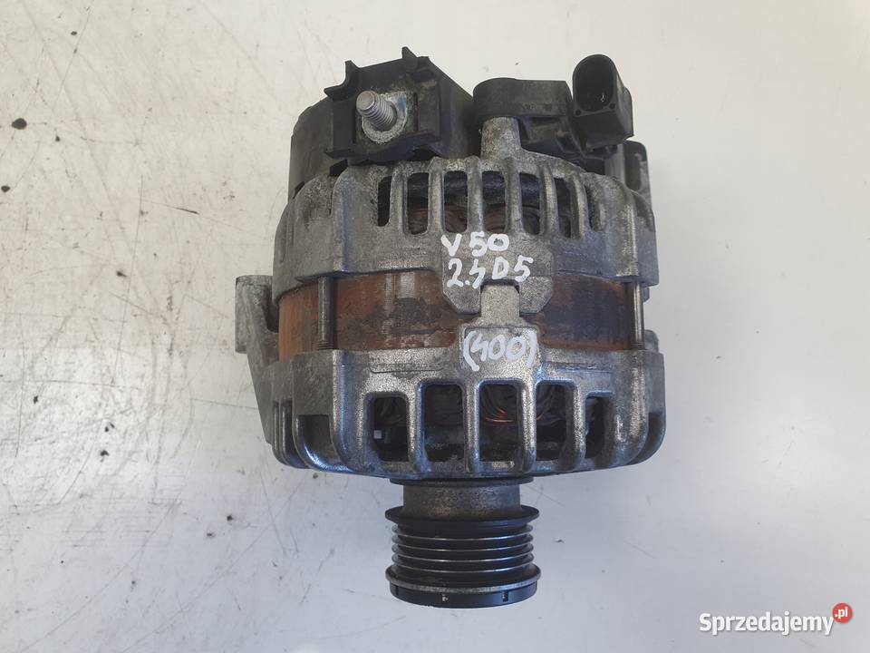 ALTERNATOR Volvo V50 lift S40 II 24 D5 Bosch Układ elektryczny silnika Chełm