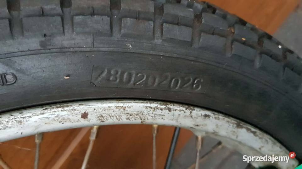 Kolo WSK szczekotrzymacz Opona 1978r slimak 1974 Białaczów