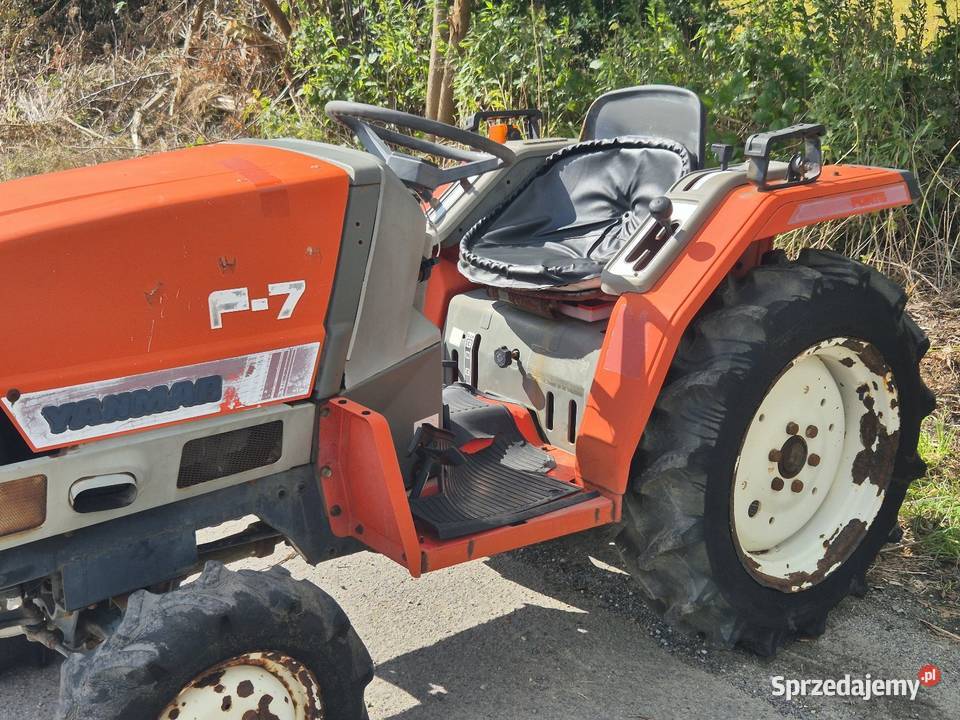 Traktorek traktor YANMAR F7D 16 44 Glebogryzarka Skrzynia biegów Manualna Yanmar dolnośląskie Małuszyn
