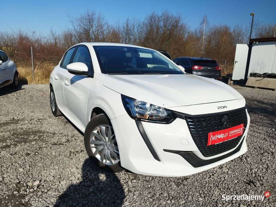 Peugeot 208 12 vvti 82 stan niski przebieg światła do jazdy dziennej Częstochowa