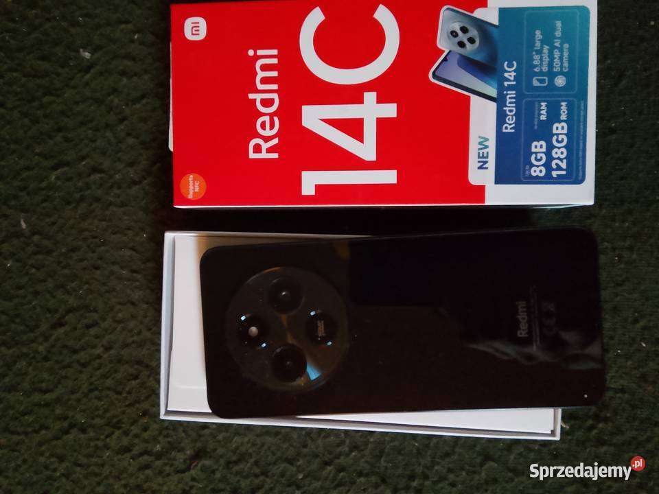 Sprzedam Redmi 14c 8Gb 128rom nowy 250zl Redmi Słupsk
