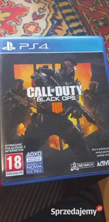 Gra Call of Duty black OPS na 4