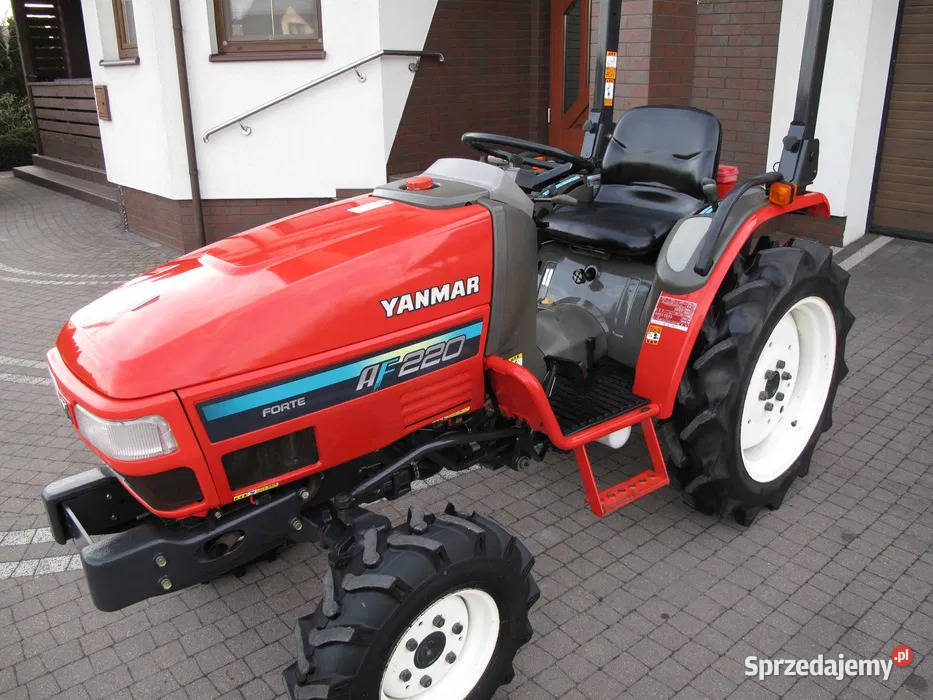 Mini Traktorek Yanmar AF220 4X4 20 Wspomaganie Yanmar lubelskie Międzyrzec Podlaski
