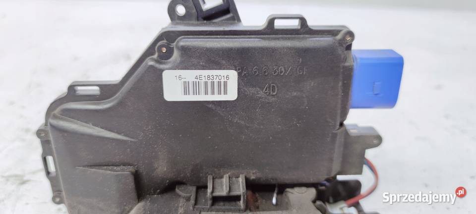 ZAMEK DRZWI PRAWY PRZÓD AUDI A3 A8 4E1837016 śląskie Przystajń