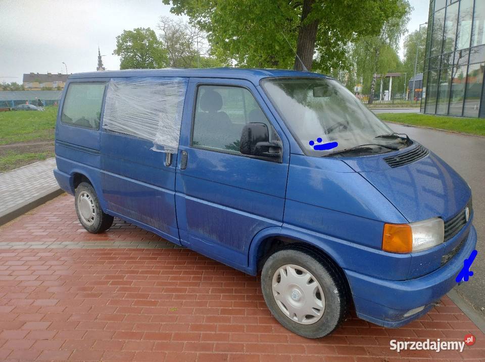 VW T4 1993r 24 D 7osób Opł 2027r Wół Roboczy Van / Minibus Multivan Elbląg