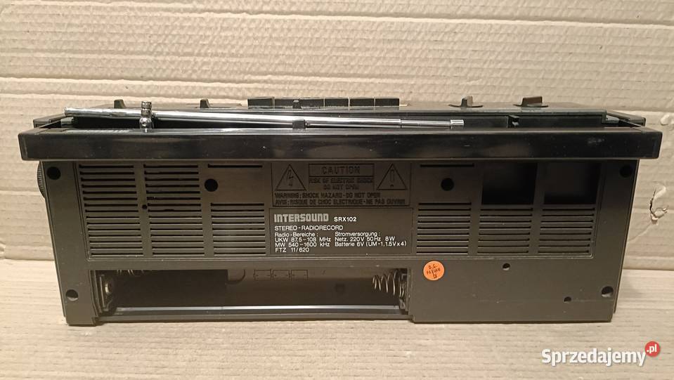 INTERSOUND SRX102 radiomagnetofon Radioodtwarzacze Poznań sprzedam