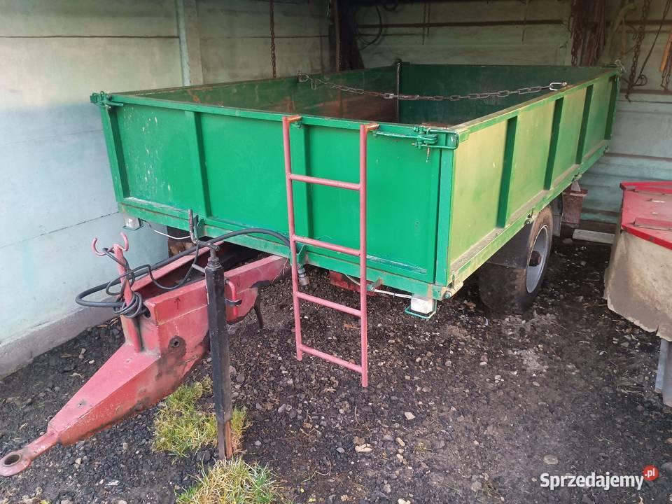 Przyczepa wywrotka jednoosiowa Szczerców