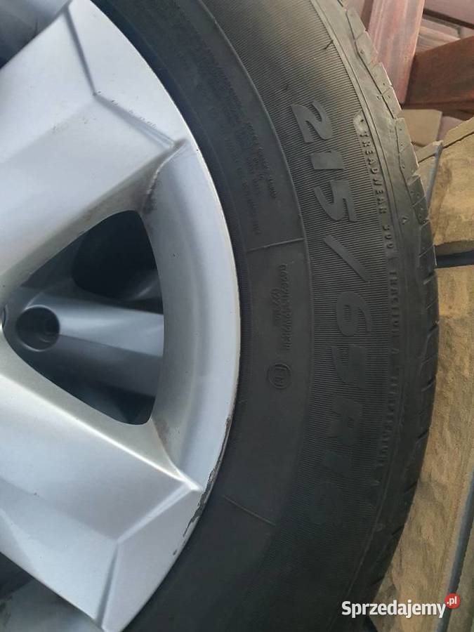 ALUFELGI Z OPONAMI NOWYMI LETNIMI QASHQAI Łęg Tarnowski