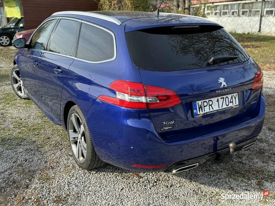 Peugeot 308SW GTLine FULL gniazdo AUX Pruszków