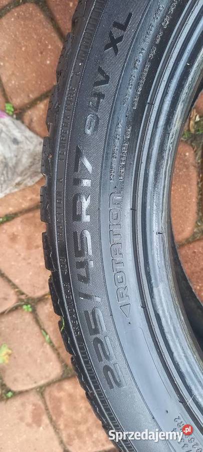 Opony zimowe nokian 225x45x17 Samochodowe Łódź sprzedam