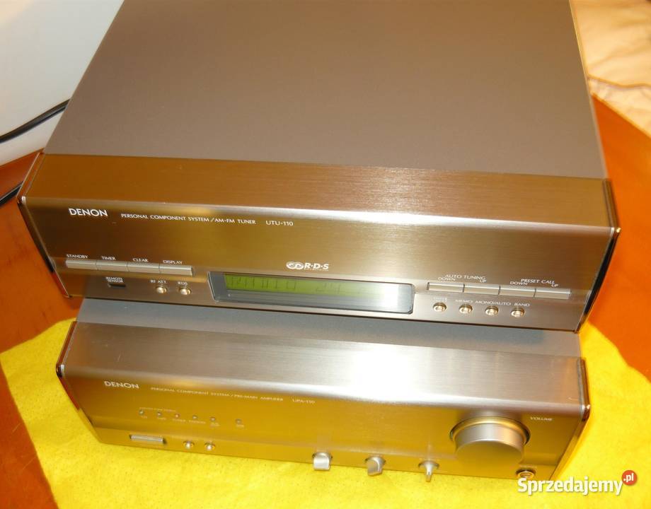 Wzmacniacz 2 x 60W Tuner DENON radio UPA110 Krotoszyn