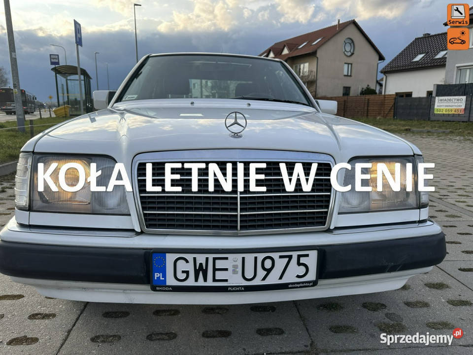 Mercedes W124 20d stan niespotykany szyberdach W124 pomorskie Wejherowo