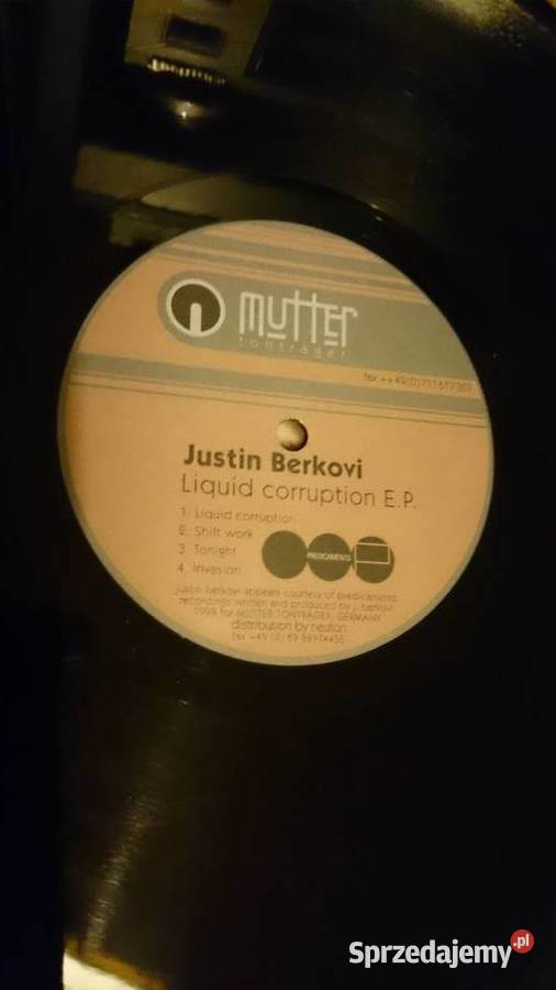 Justin Berkovi Liquid Corruption EP dolnośląskie Wrocław