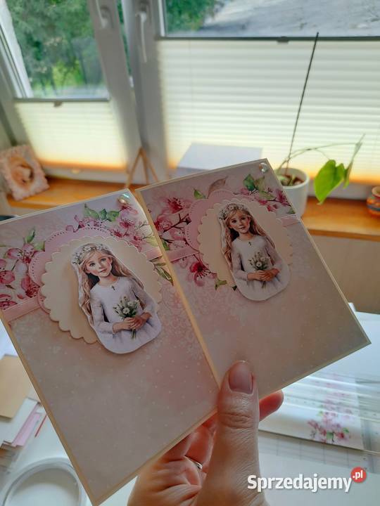Zaproszenia personalizowane komuniachłopak lubelskie Pogonów