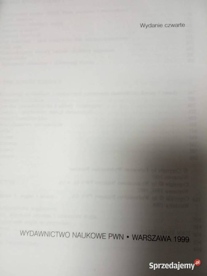 Podstawy chemii jeden tom antykwariat księgarnia Warszawa