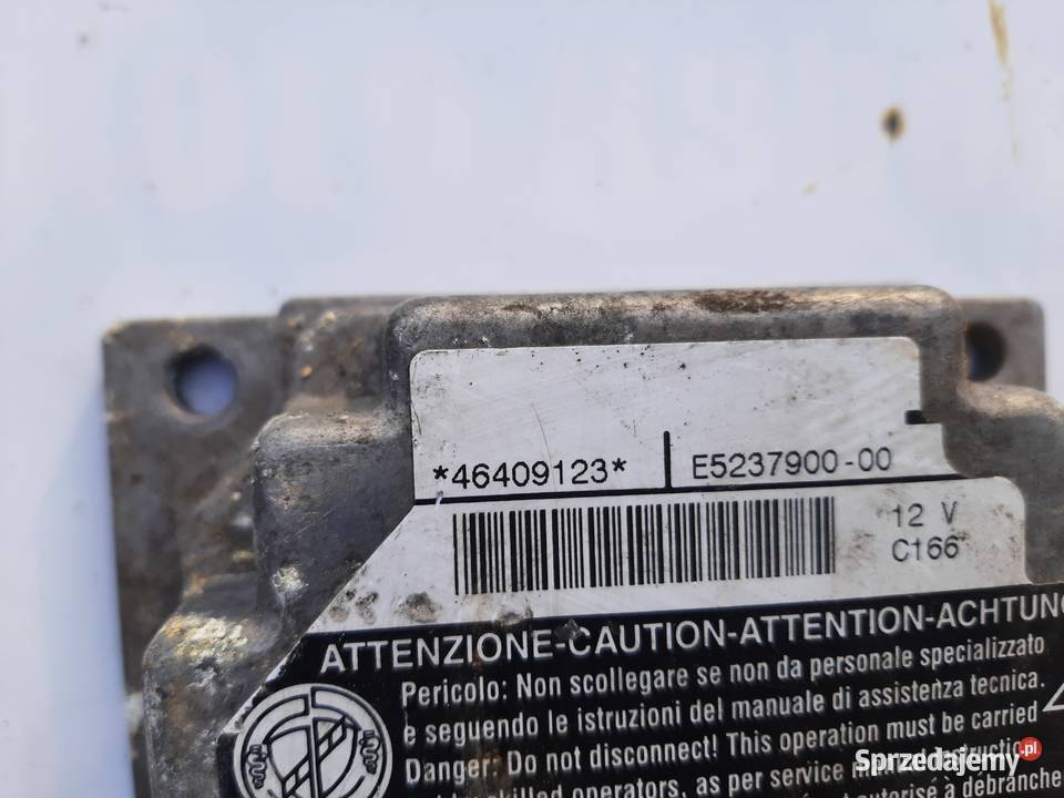 Sensor moduł poduszek Air Bag Fiat Marea osobowe Ksawerów