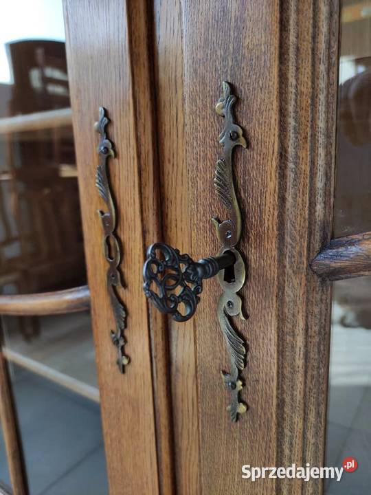 Piękna dębowa biblioteka ludwikowska sklep Dąbrowa Górnicza