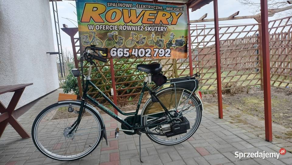 Holenderski rower spalinowy z silnikiem Sachs Brodnica