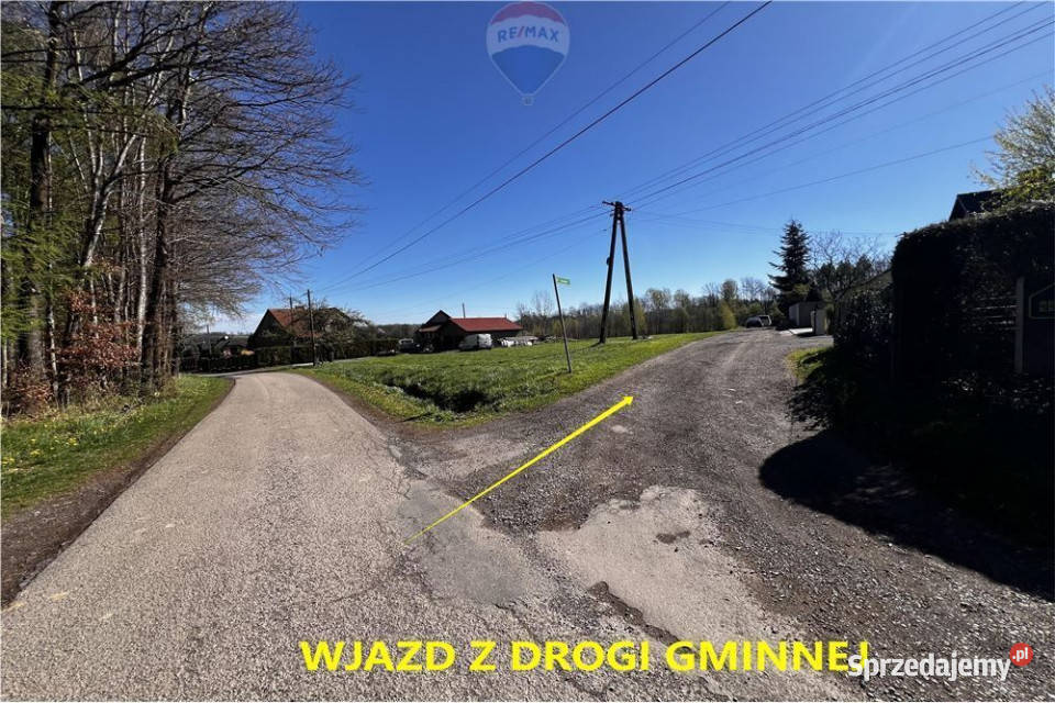 BLACK WEEKS Działka rolna w Pogórzu z Pogórze