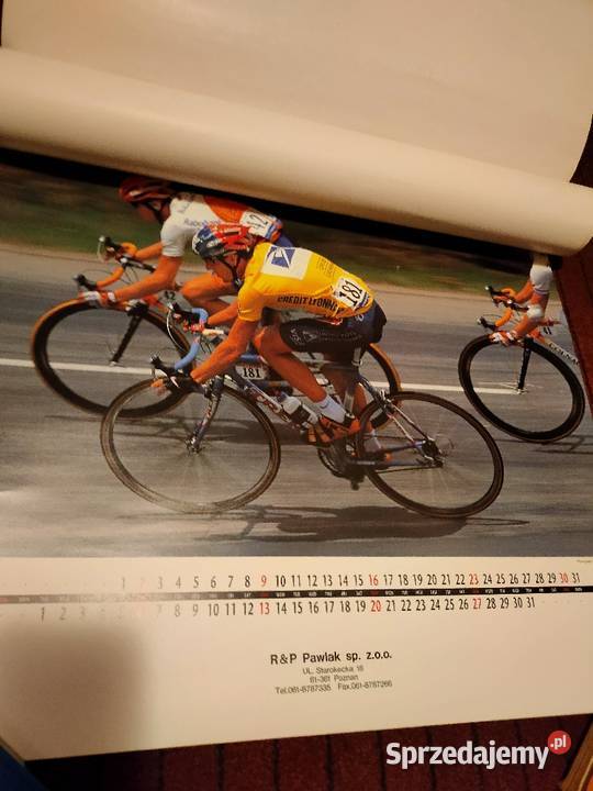 Kalendarz Shimano 2000 Sunada Ayano Kolarstwo Kościan