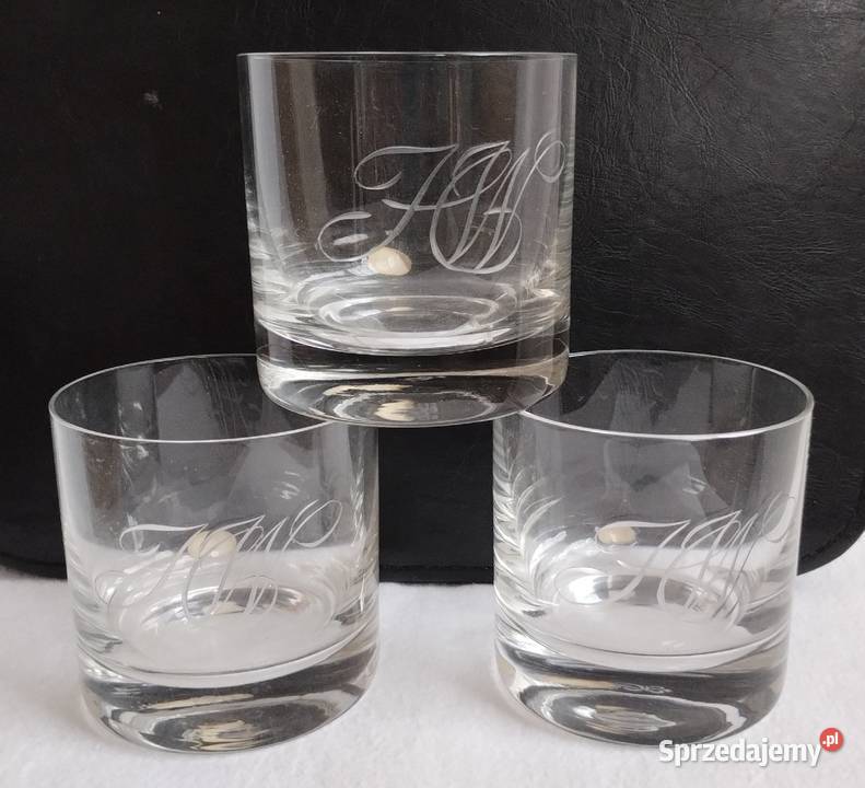 Szklanki do Whisky Rosenthal Lata 60 śląskie Cieszyn sprzedam