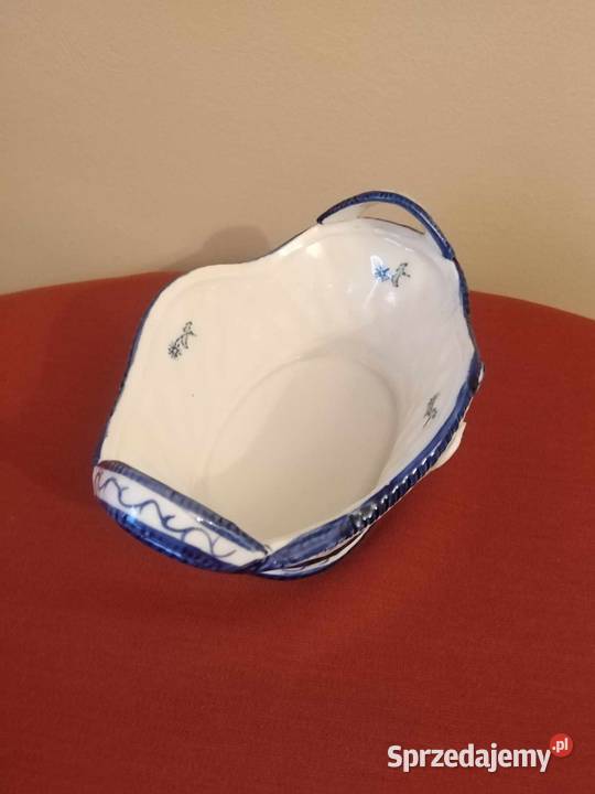 Koszyczek Ceramiczny Kokarda Retro Wałbrzych