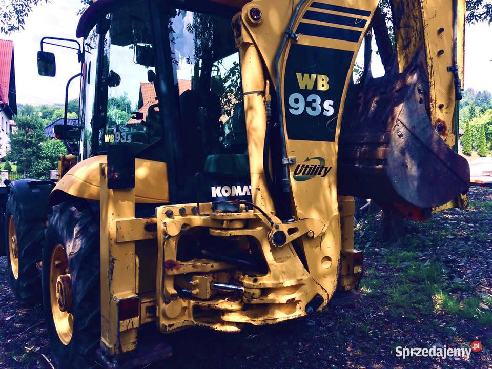 Komatsu wb93S Koparko ładowarka Mszana Dolna sprzedam