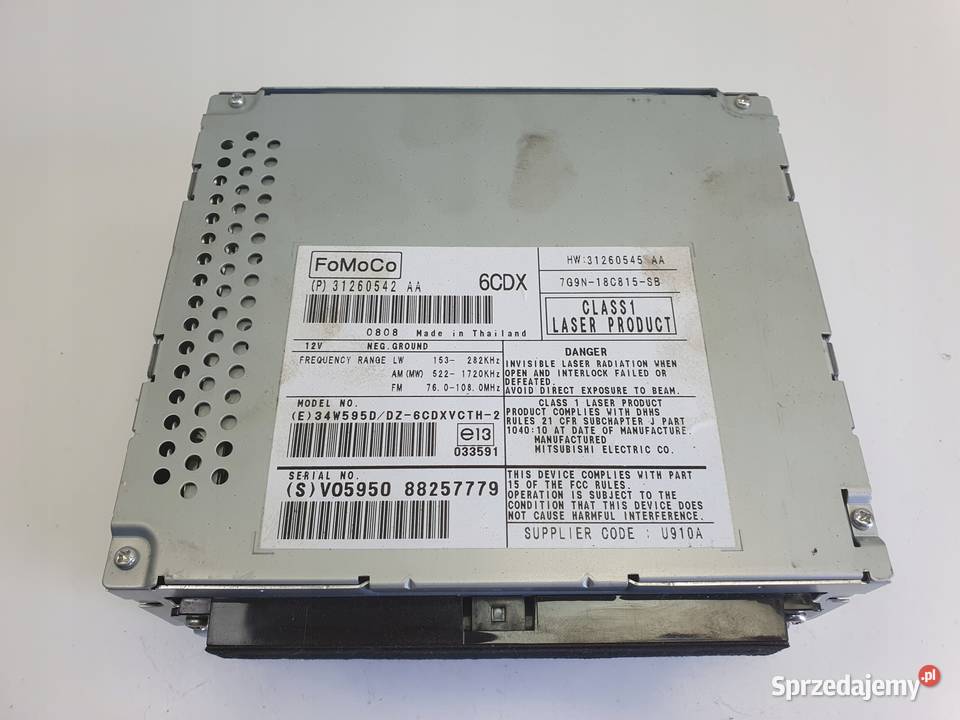 Volvo V70 III S80 II RADIO CD radioodtwarzacz osobowe lubelskie Janów