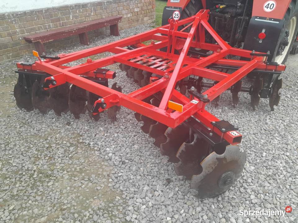 Brona talerzowa Selmar 27 m w układzie X 4x6 Izbica