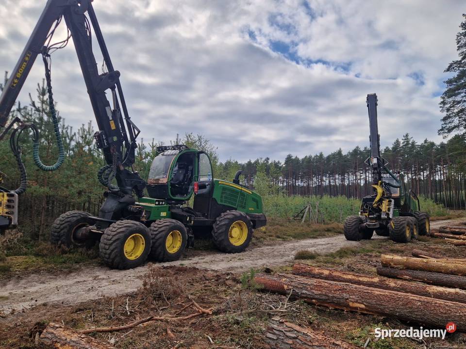 Harvester John Deere 1270G H414 2016r dzwig 114m pomorskie Trzebielino