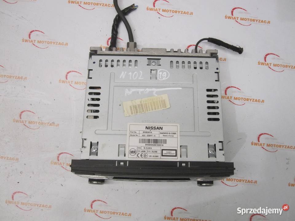 NISSAN NOTE II E12 15 DCI 15r Radio cd fabryczne Kielce