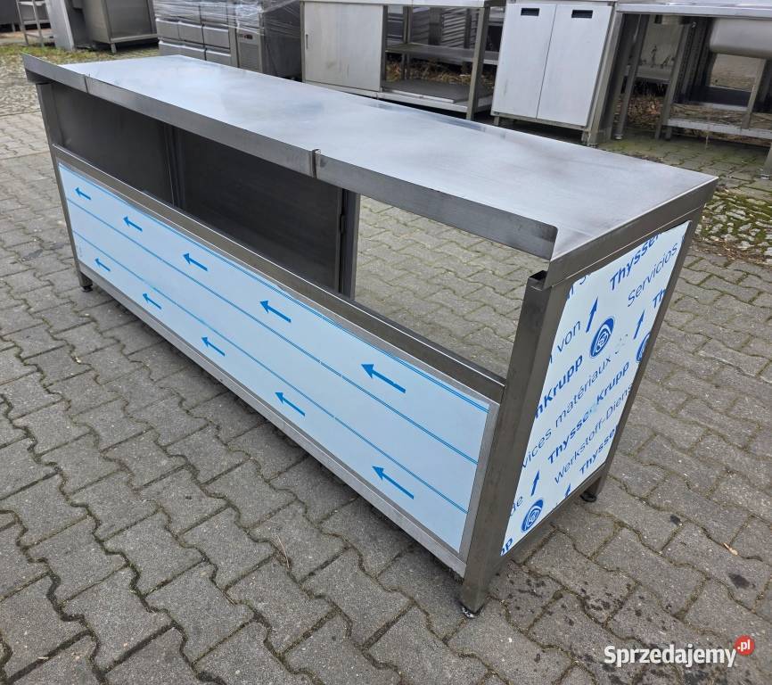 Stół Gastro z Szafką Drzwi Suwane 2006085 M1307 wielkopolskie Nowe Skalmierzyce