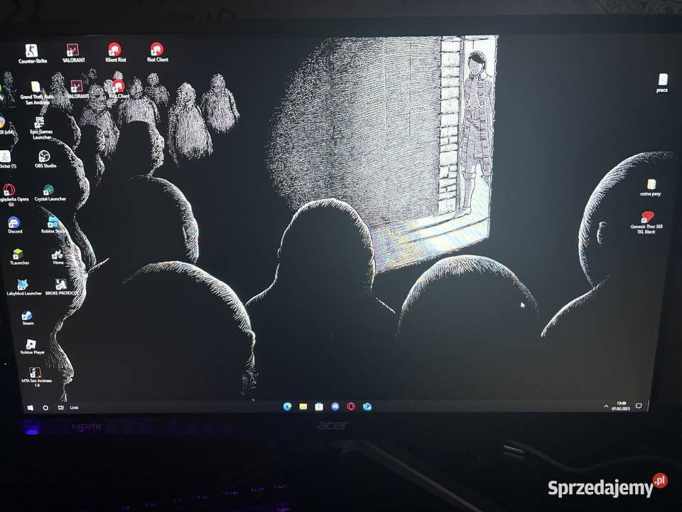 Komputer ACER VERITON EZ2740G i31115G4 11th Pozostałe Biały Bór