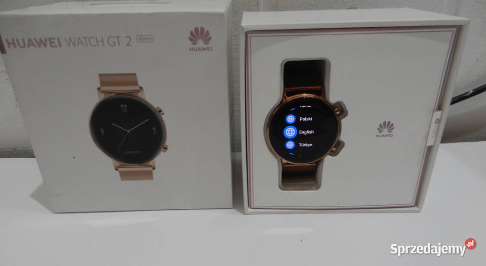 Smartwatch Huawei Watch GT 2 42 mm złoty