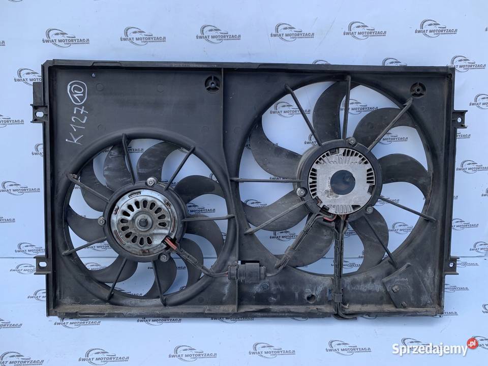 VW GOLF VI 09r wentylator chłodnicy 1K0121207BE osobowe Kielce