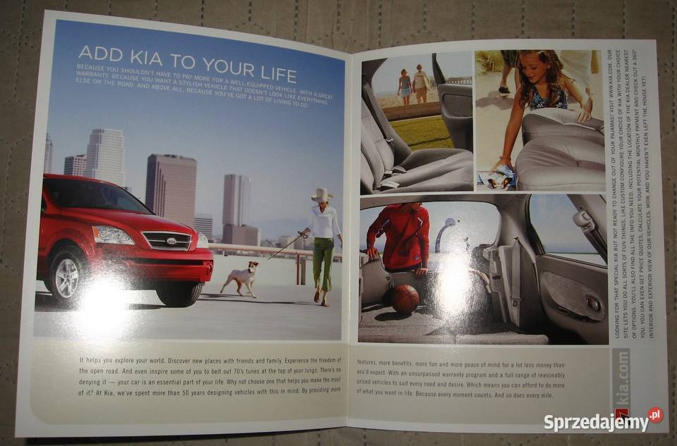 KIA 2004 Model Line prospekt katalog Pozostałe Kępice sprzedam