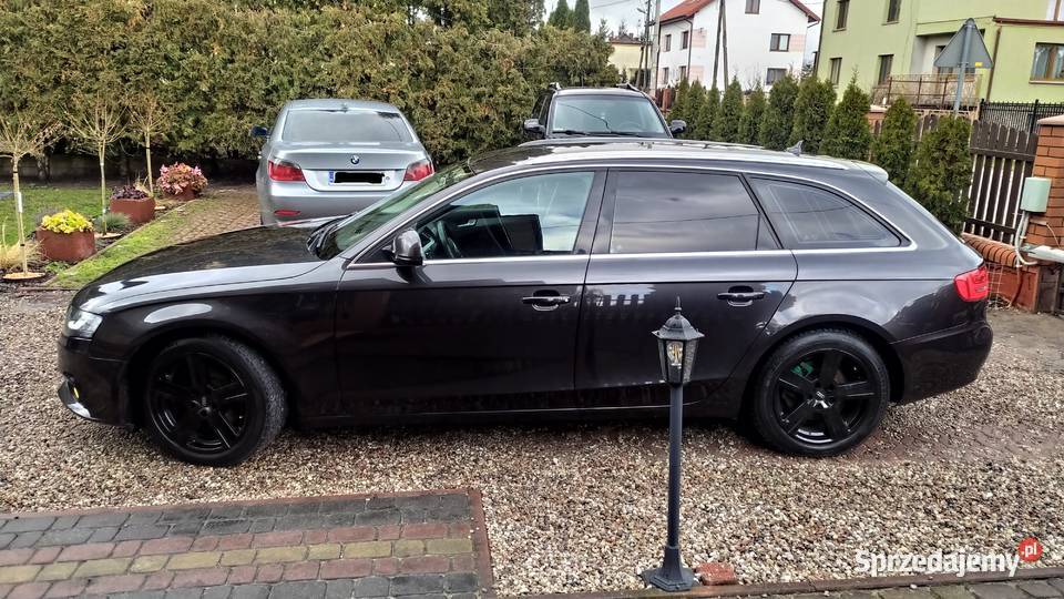 Audi A4 b8 20 TDI 2009r Alu Czarny Połysk Toruń