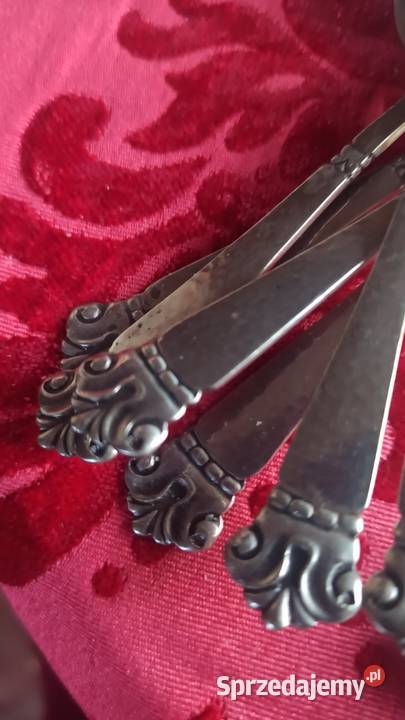 Platerowe łyżeczki widelczyki Nożyki Porcelana i szkło Gdańsk