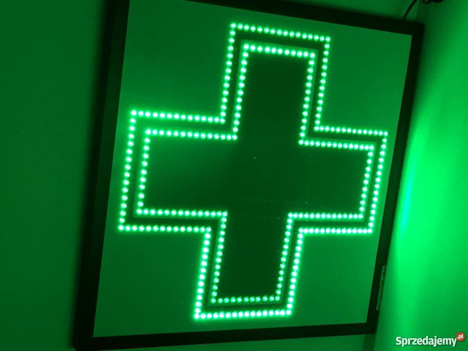 Reklama LED 80x80 zewnętrzna migająca Pomiechówek wyposażenie