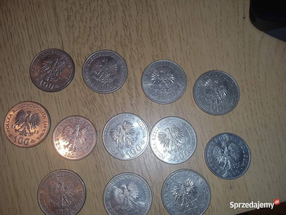 Monety 100 prl świętokrzyskie Kielce