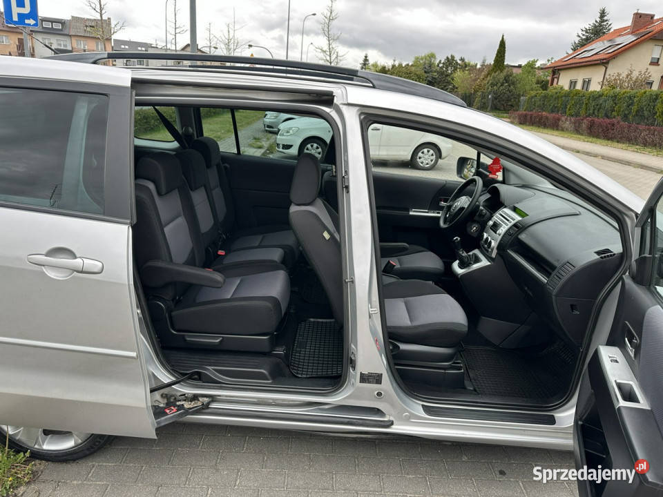 Mazda 5 7 miejsc klimatronik tempomat hak mocny garażowany Wejherowo