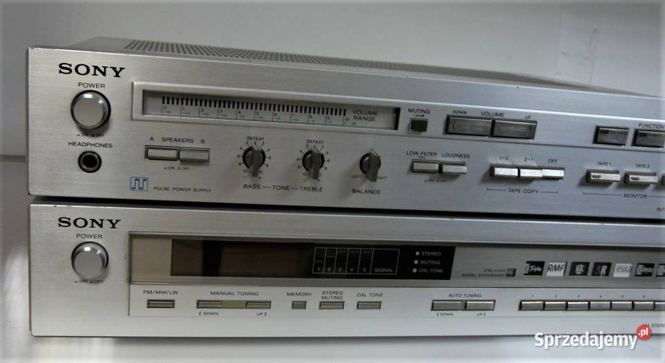 Wzmacniacz SONY TAF55 tuner STJ55L serwisie Wzmacniacze i pokrewne Bogatynia