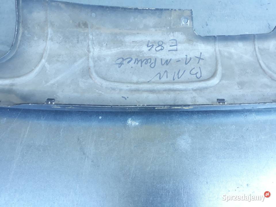 BMW X1 E84 MPAKIET DYFUZOR SPOILER ZDERZAKA TYŁ Międzychód